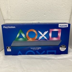 PlayStation Official Icons Light Collectible 3-Light Modes Desk Lamp Paladone